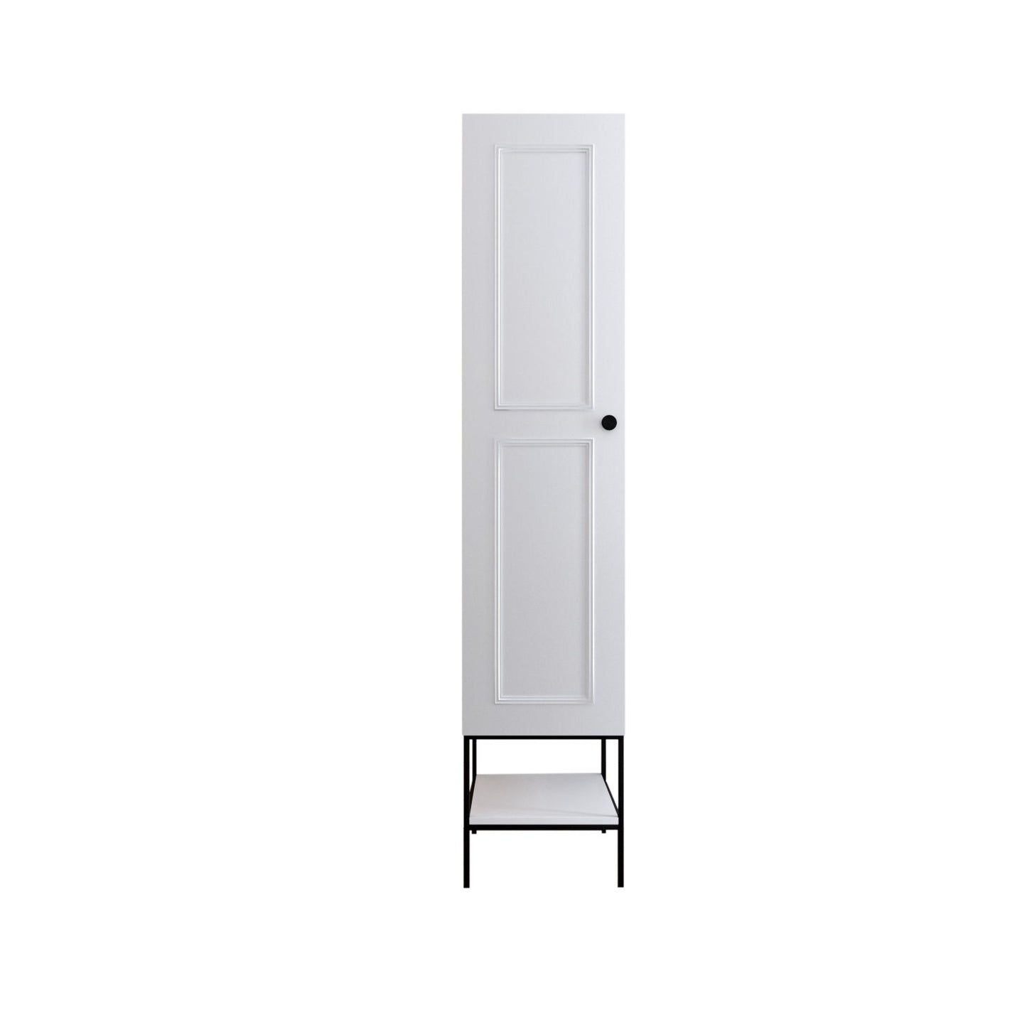 Ντουλάπα 42x200x50 εκ Λευκό 801CMY3434