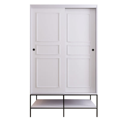 Ντουλάπα 120x200x57 εκ Λευκό 801CMY3440