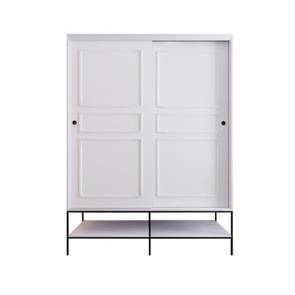Ντουλάπα 150x200x57 εκ Λευκό 801CMY3441