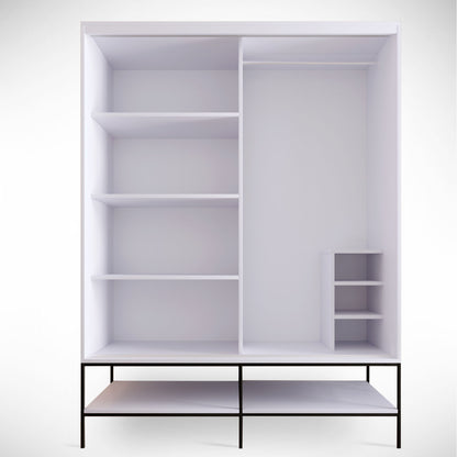 Ντουλάπα 150x200x57 εκ Λευκό 801CMY3441