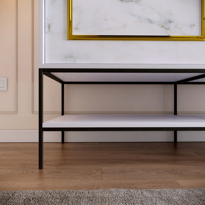 Ντουλάπα 190x200x57 εκ White Black Gold 801CMY3445