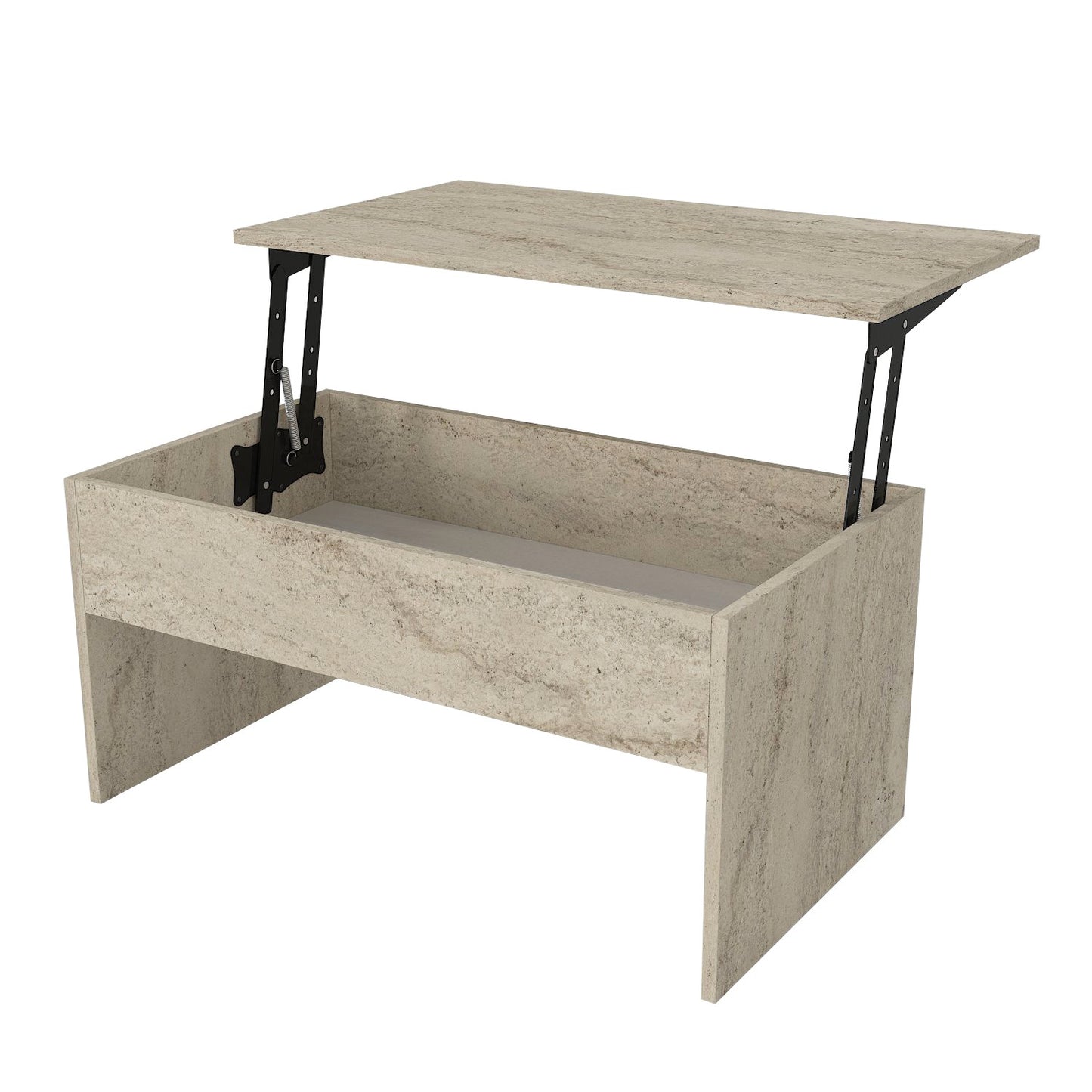 Τραπεζάκι Σαλονιού Travertine 90 x 45 x 52 εκ GR804TRH2853