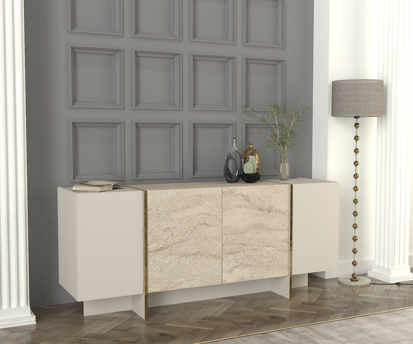 Μπουφές Τραβερτίνη
Sandstone 180x46,6x75,5cm | 804TRH4921