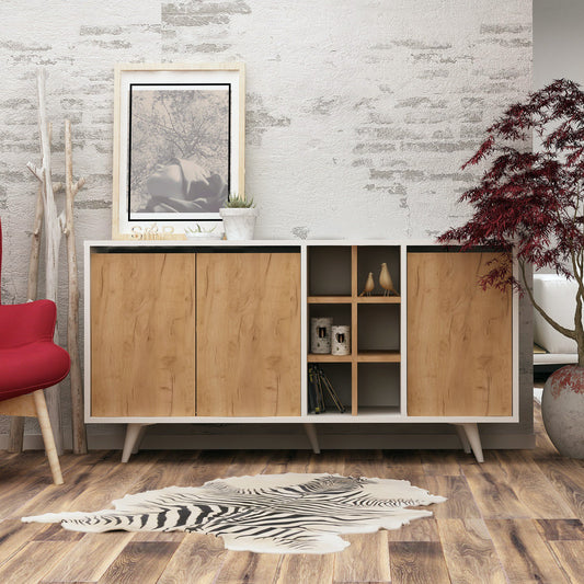 Μπουφές Δρυς
Λευκό 140x40x86cm | 811MDD3404