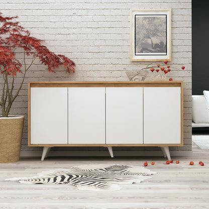 Μπουφές Δρυς
Λευκό 140x40x86cm | 811MDD3405