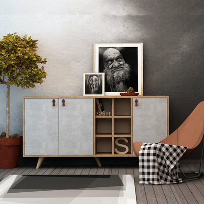 Μπουφές Δρυς
Λευκό 140x40x89cm | 811MDD3407