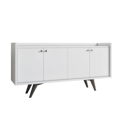 Μπουφές Λευκό 150x40x75cm | 811MDD3424