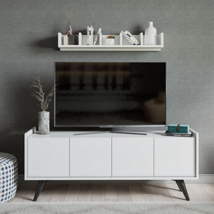 Μπουφές Λευκό 150x76x40cm | 811MDD3425
