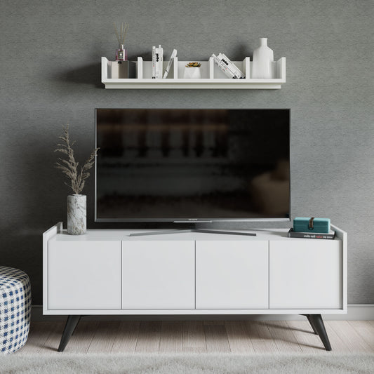 Μπουφές Λευκό 150x76x40cm | 811MDD3425