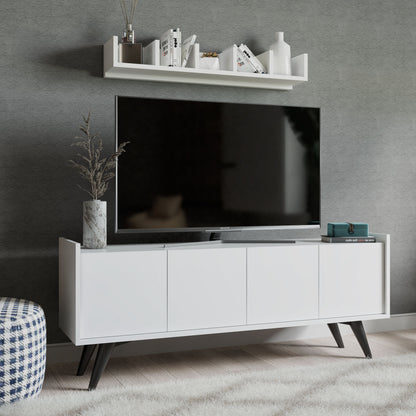 Μπουφές Λευκό 150x76x40cm | 811MDD3425