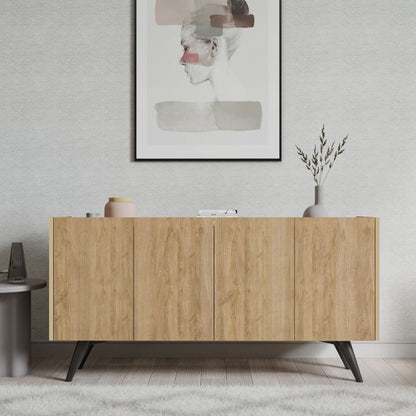 Μπουφές Δρυς 150x40x76cm | 811MDD3428
