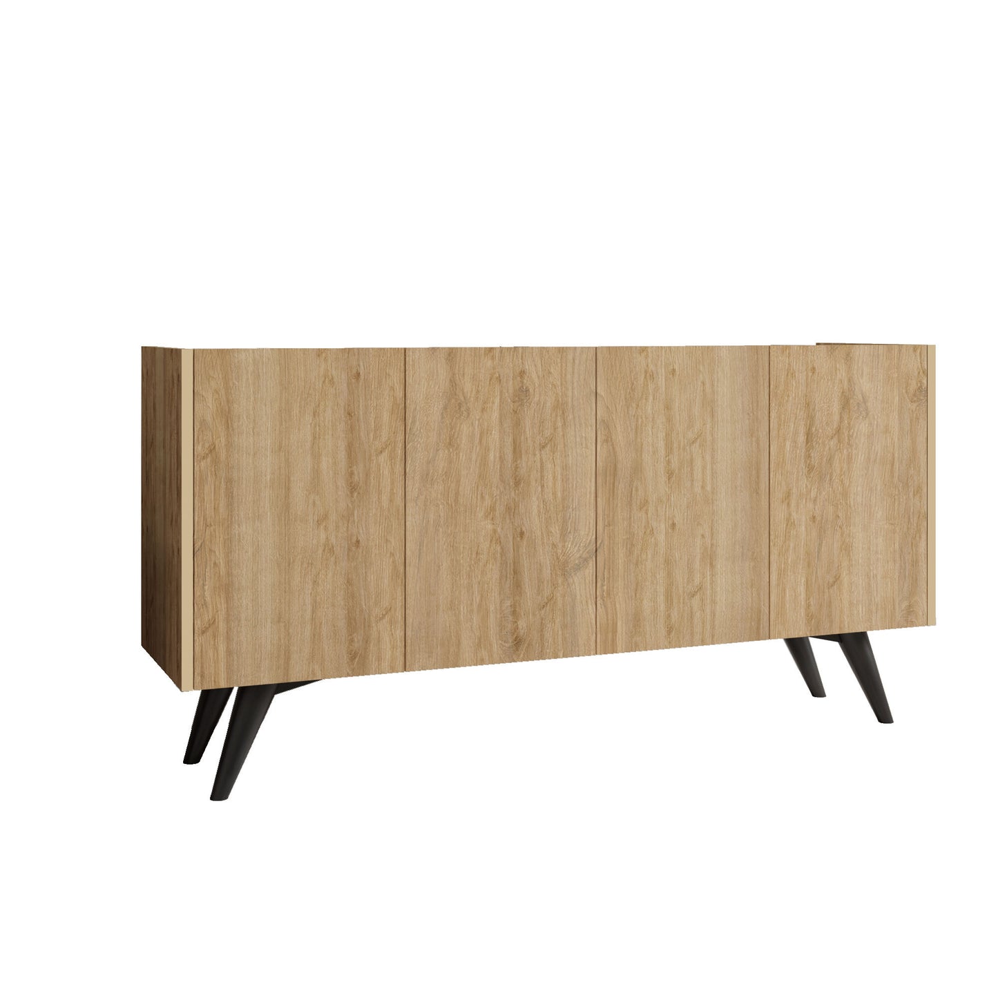 Μπουφές Δρυς 150x40x76cm | 811MDD3428