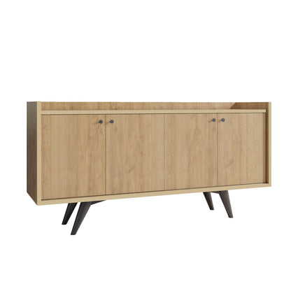 Μπουφές Δρυς 150x40x75cm | 811MDD3429
