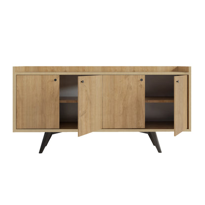 Μπουφές Δρυς 150x40x75cm | 811MDD3429
