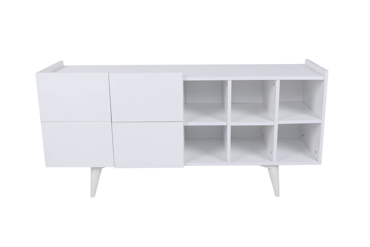 Μπουφές Λευκό 150x71x42cm | 811MDD3430