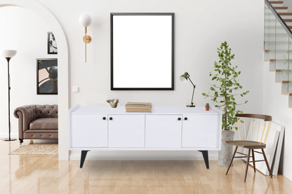 Μπουφές Λευκό 150x62x40cm | 811MDD3431