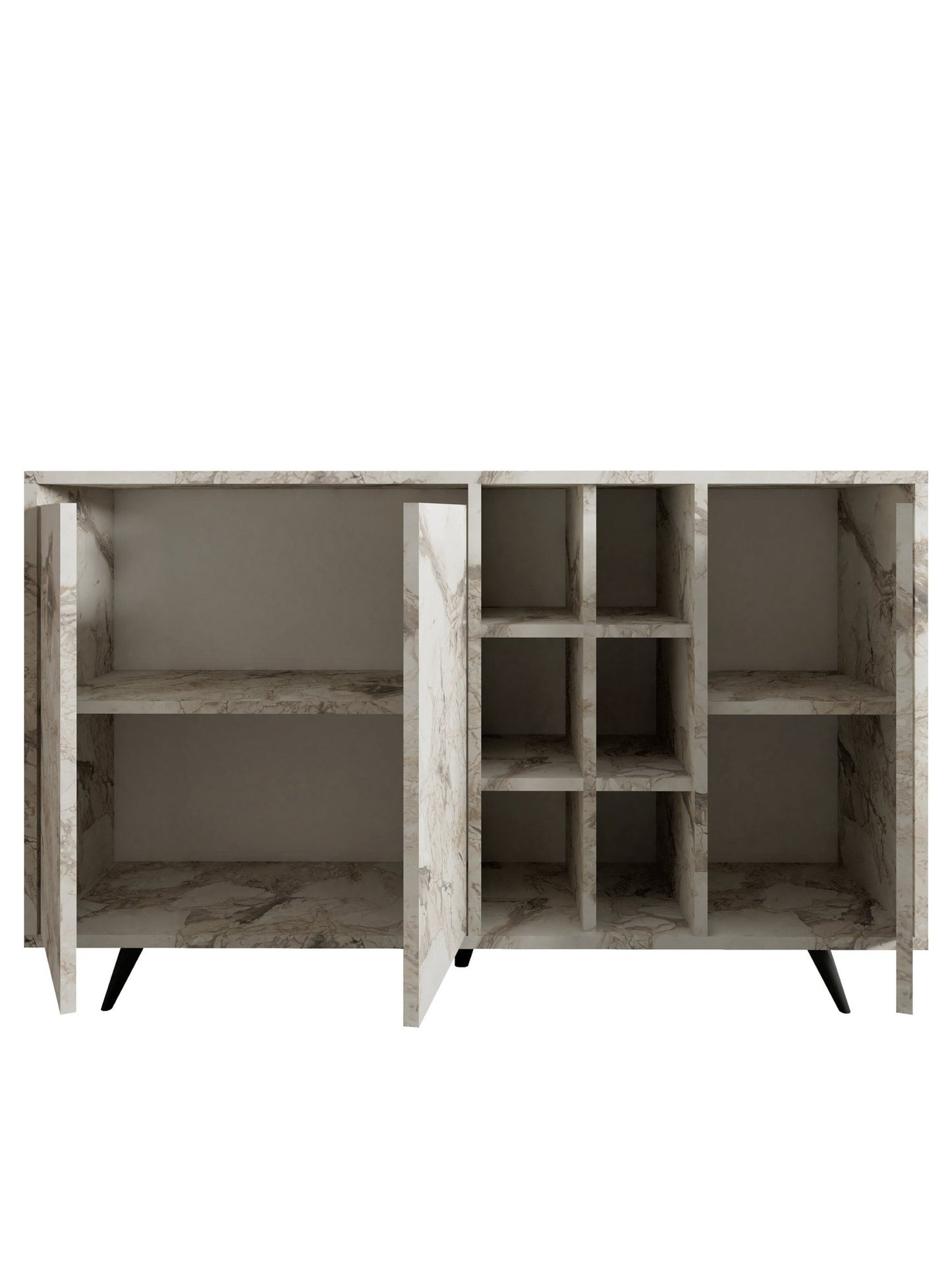 Μπουφές Ephesus Μάρμαρο 140x40x86cm | 811MDD4155