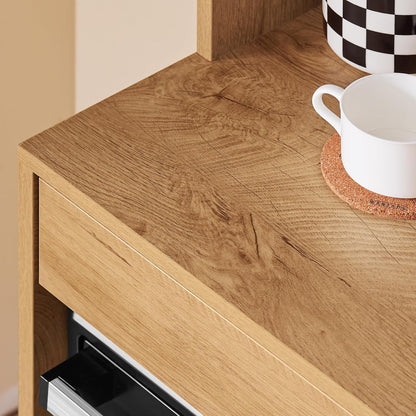 Μπουφές Ντουλάπι Βοηθητικό Ράφι Κουζίνας με Συρτάρια και Ράφι B0DRP1T6YM