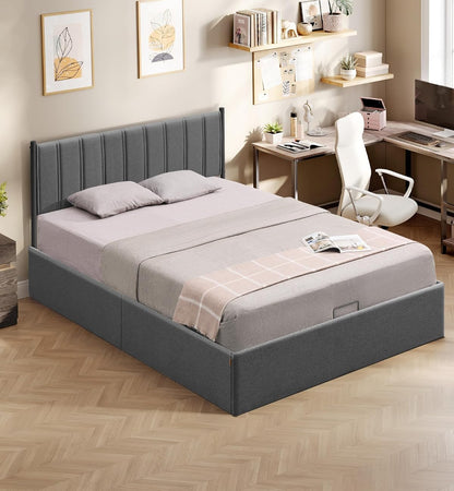 Σκελετός Διπλού Κρεβατιού με αποθηκευτικό Χώρο Κρεβάτι 160x200 εκ με Υδραυλικό σύστημα ανύψωσης RM-B615G02