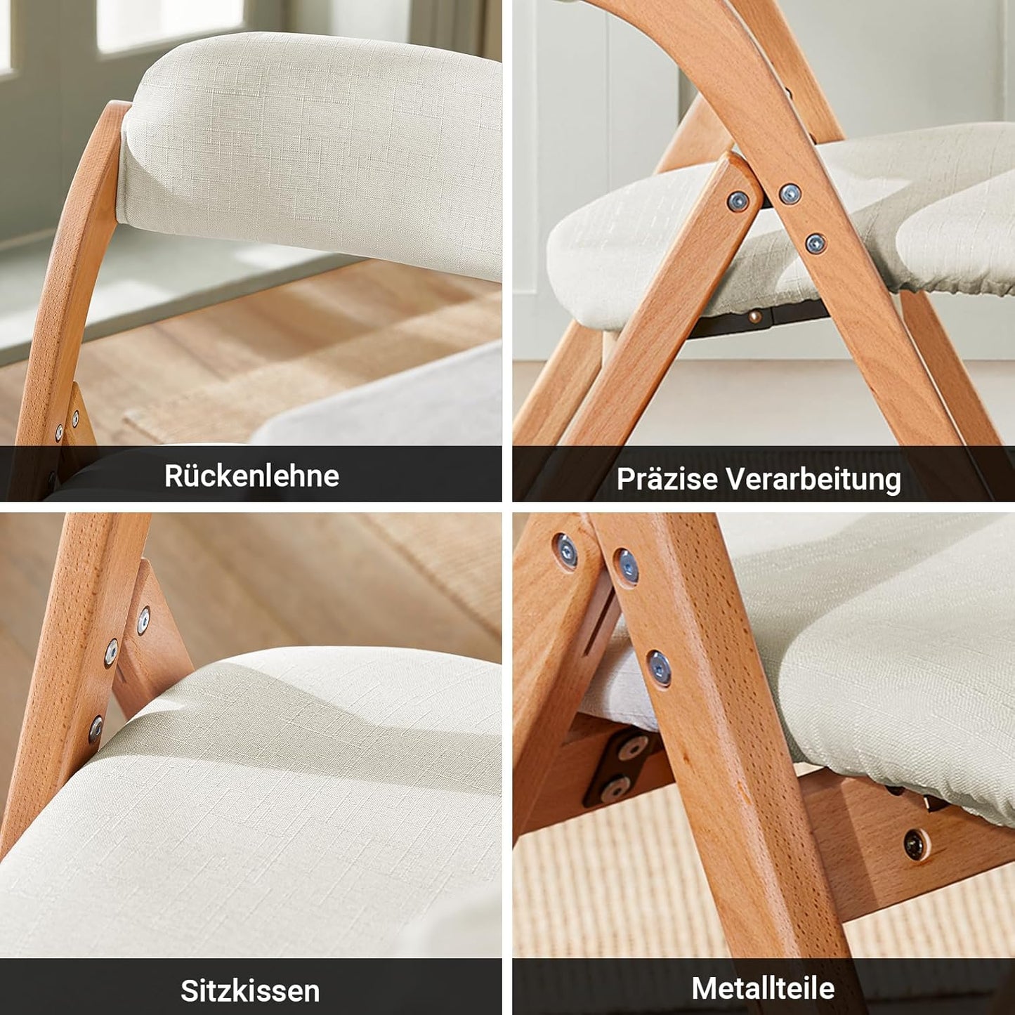 Καρέκλες Τραπεζαρίας Κουζίνας Εργονομική Πτυσσόμενη Εξοικονόμησης Χώρου Συναρμολογημένη για μπαλκόνι Καρέκλα Γραφείου ΣΕ ΔΙΑΦΟΡΑ ΧΡΩΜΑΤΑ B0-C4TQ4XBD