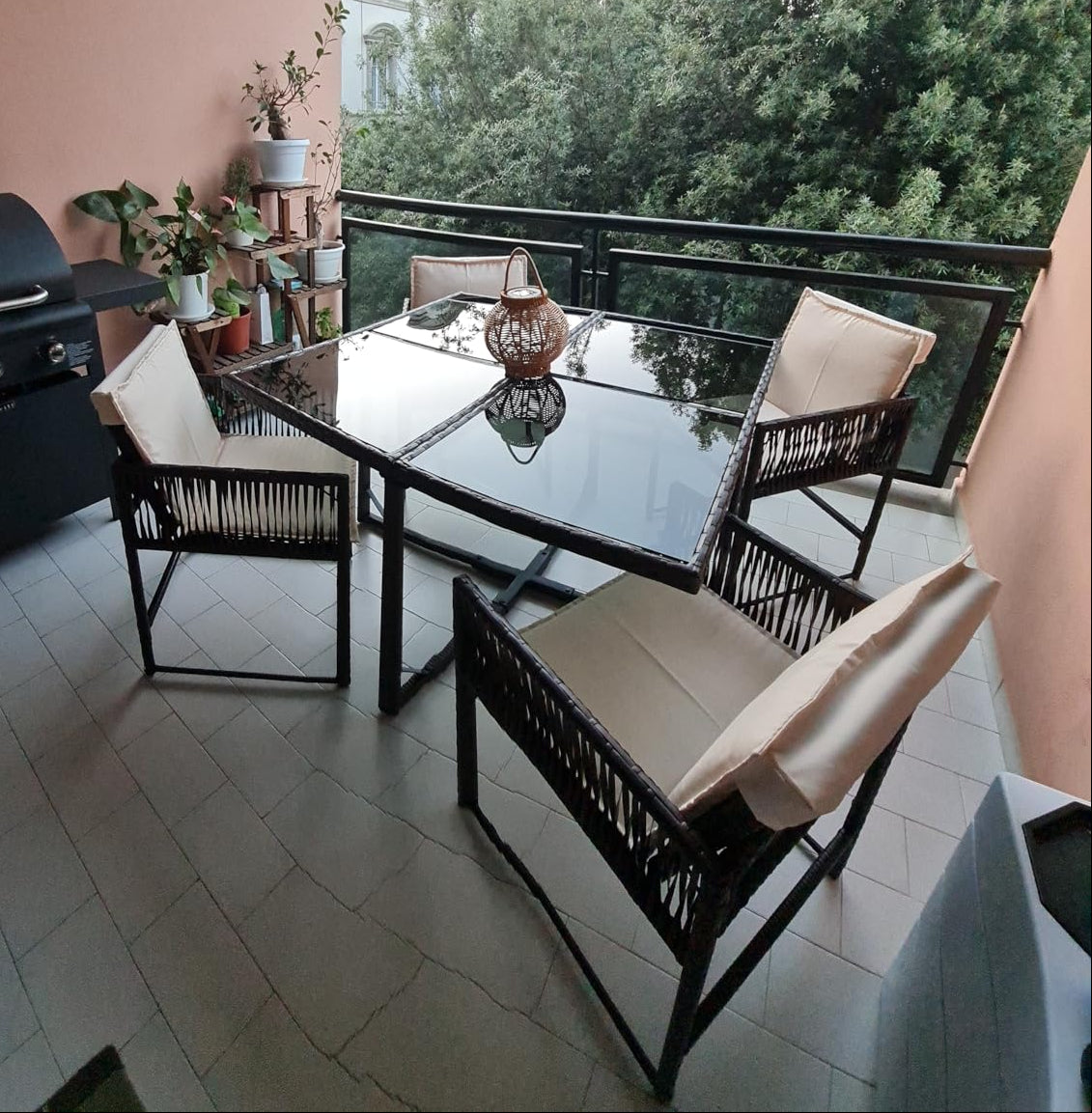 Τραπεζαρία Κήπου Τραπέζι Βεράντας