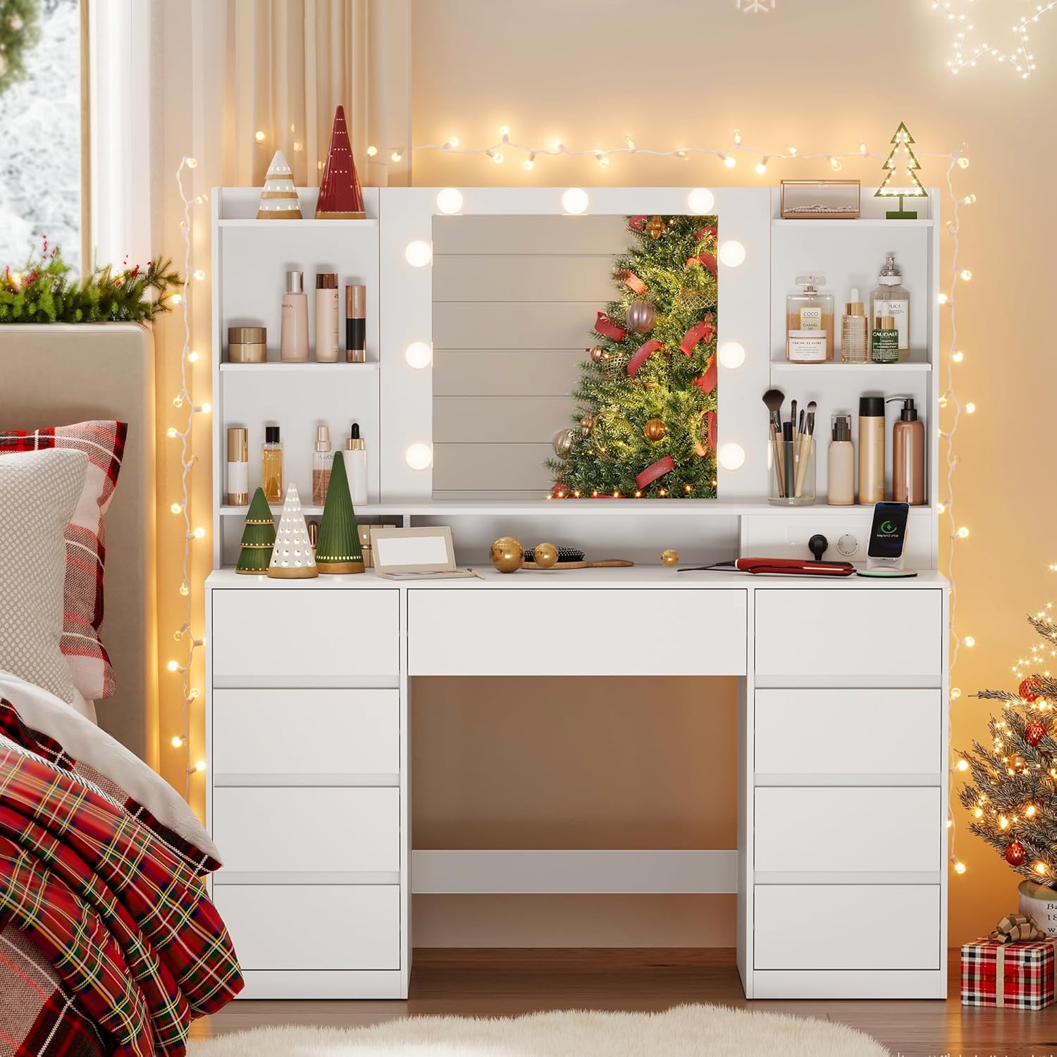 Τραπέζι Μπουντουάρ Μακιγιάζ 