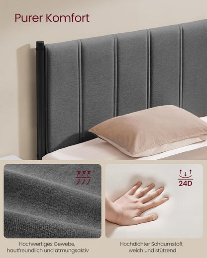 Σκελετός Διπλού Κρεβατιού με αποθηκευτικό Χώρο Κρεβάτι 160x200 εκ με Υδραυλικό σύστημα ανύψωσης RM-B615G02