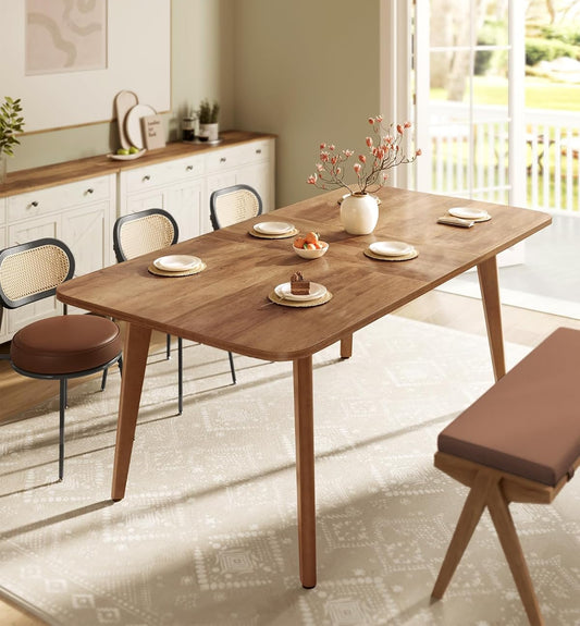 Τραπέζι Κουζίνας Τραπεζαρίας Επεκτεινόμενη Επιφάνεια Καφέ Μελί Γραφείο KD-T090K01