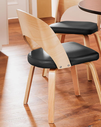 Ξύλινη Καρέκλα Κουζίνας Τραπεζαρίας με πλάτη Καρέκλες Τραπεζαρίας Καρέκλα Γραφείου ύψος καθίσματος 41 εκ B0-DT8W251X