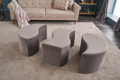 Μοντέρνο Βελούδινο Ταμπουρέ