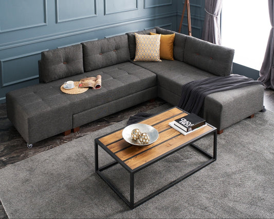 Γωνιακός Καναπές Πολυμορφικός