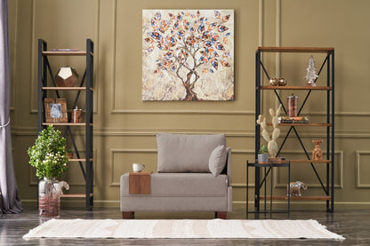 Καναπές Μονοθέσιος με Τραπεζάκι Δεξιά Διάφορα Χρώματα Πολυθρόνα 825BLC2665