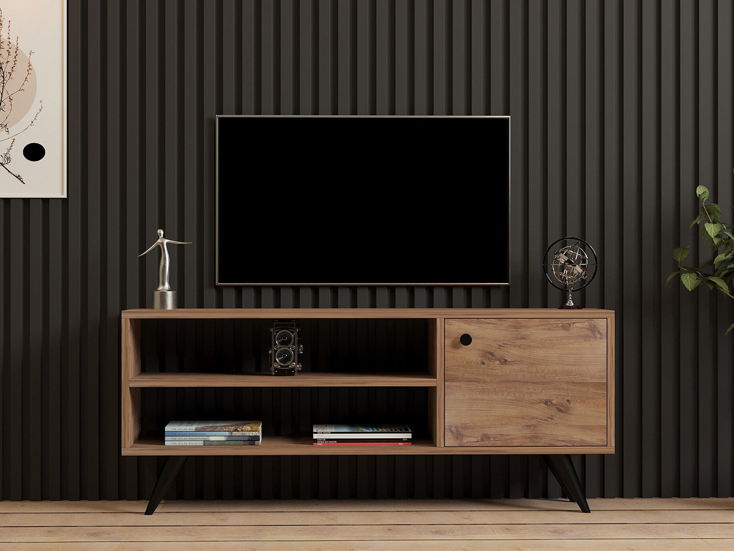 Έπιπλο Τηλεόρασης TV Βάση Σύνθεση Atlantic Pine | 835PUQ4528