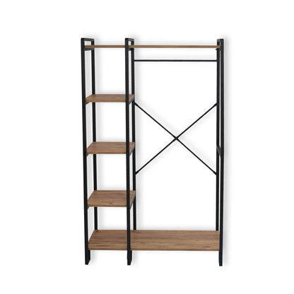 Κρεμάστρα Ρούχων Ανοιχτή Ντουλάπα Σταντ Ρούχων Ράφι Κρεβατοκάμαρας 835PUQ6307