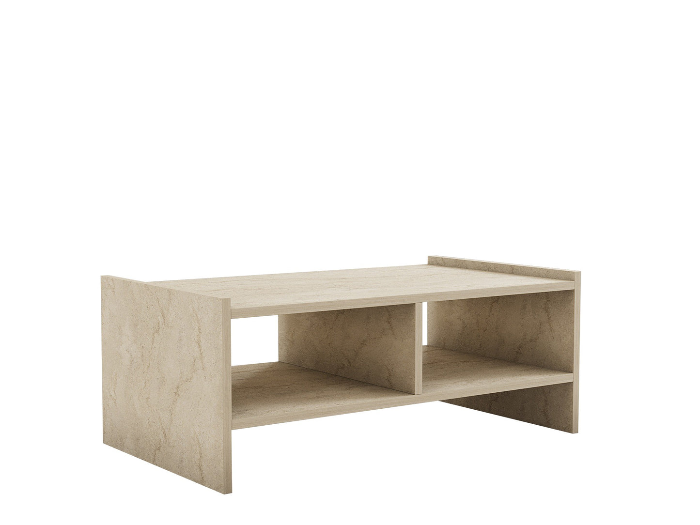 Τραπεζάκι Σαλονιού Travertine 90 x 50 x 35 εκ GR835PUQ6352
