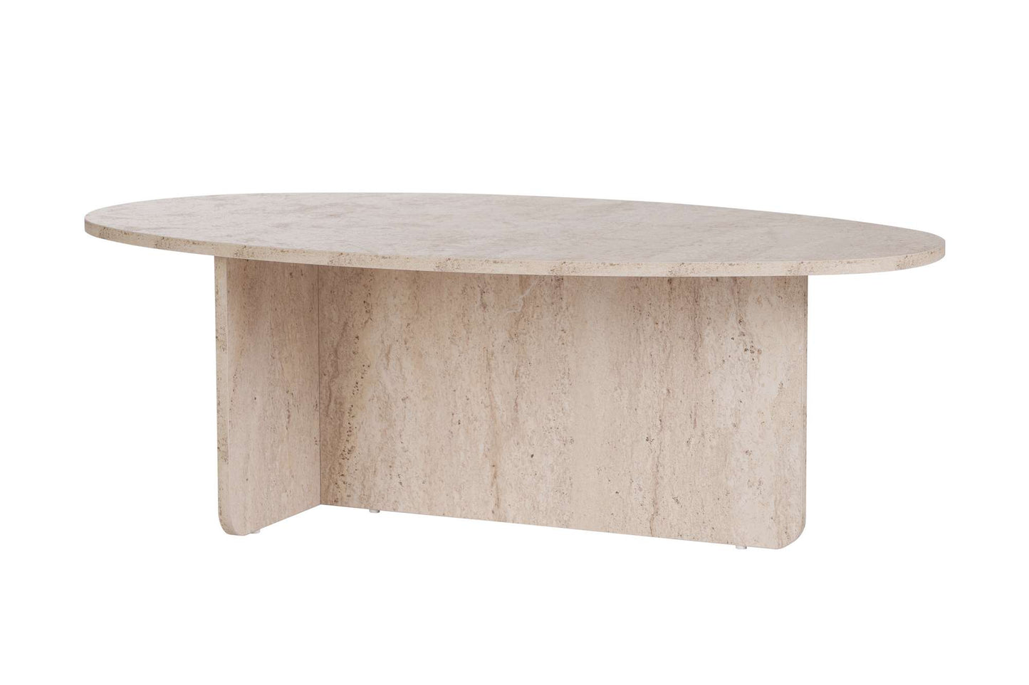 Τραπεζάκι Σαλονιού Travertine 120 x 65 x 40 εκ GR838NRD1101
