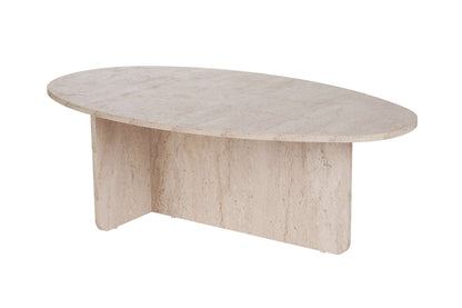 Τραπεζάκι Σαλονιού Travertine 120 x 65 x 40 εκ GR838NRD1101