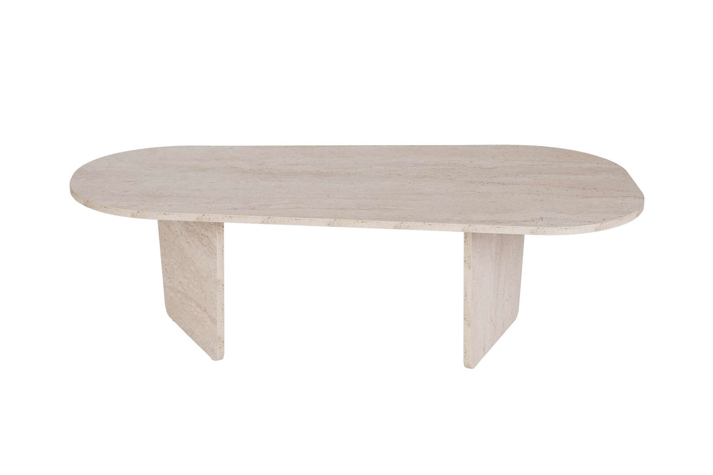 Τραπεζάκι Σαλονιού Travertine 130 x 65 x 40 εκ GR838NRD1106