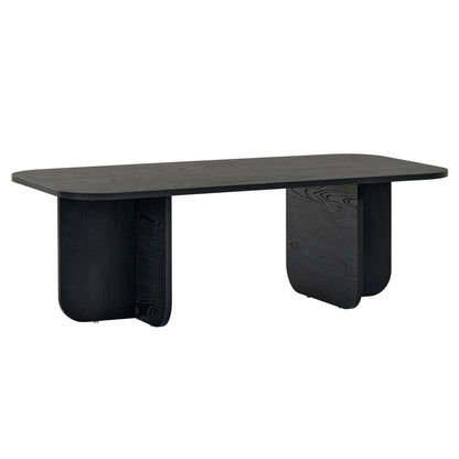 Τραπεζάκι Σαλονιού Wood Μαύρο 120 x 60 x 41 εκ GR838NRD1122