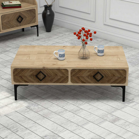 Τραπεζάκι Σαλονιού Δρυς 105 x 60 x 34,6 εκ GR845HCT2851