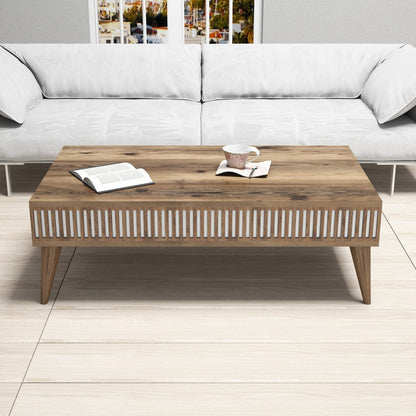 Τραπεζάκι Σαλονιού Καρυδί 105 x 60 x 34,6 εκ GR845HCT2852