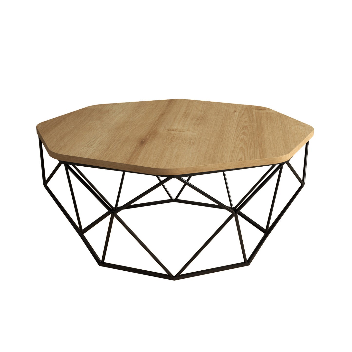 Τραπεζάκι Σαλονιού Δρυς 90 x 90 x 38 εκ GR845HCT2858