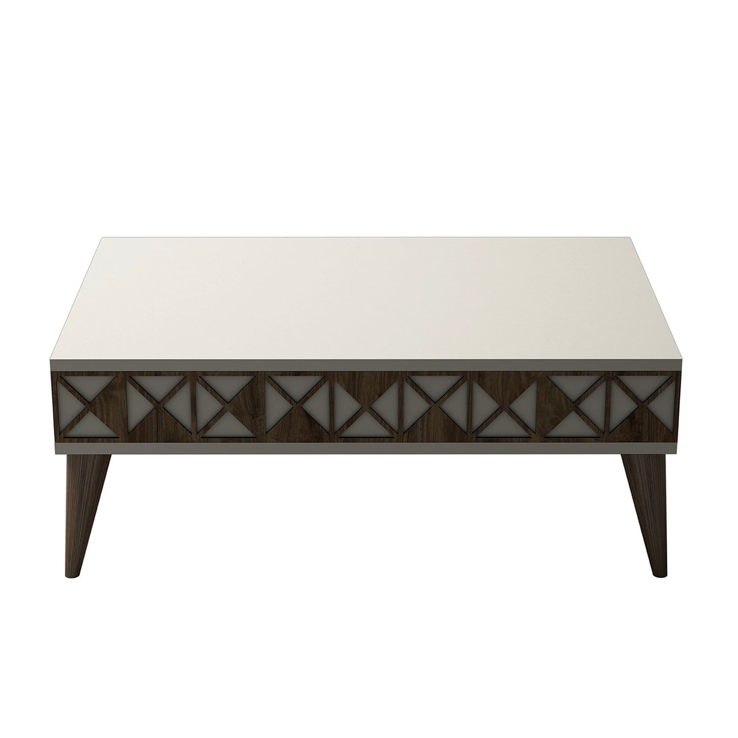 Τραπεζάκι Σαλονιού Κρεμ 90 x 60 x 34,6 εκ GR845HCT2869