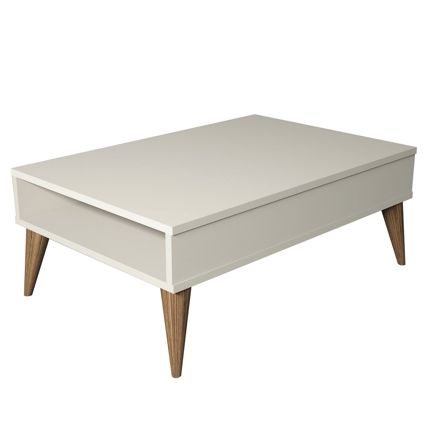 Τραπεζάκι Σαλονιού Κρεμ 90 x 60 x 34,6 εκ GR845HCT2873