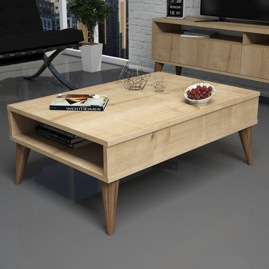 Τραπεζάκι Σαλονιού Δρυς 90 x 60 x 34,6 εκ GR845HCT2874