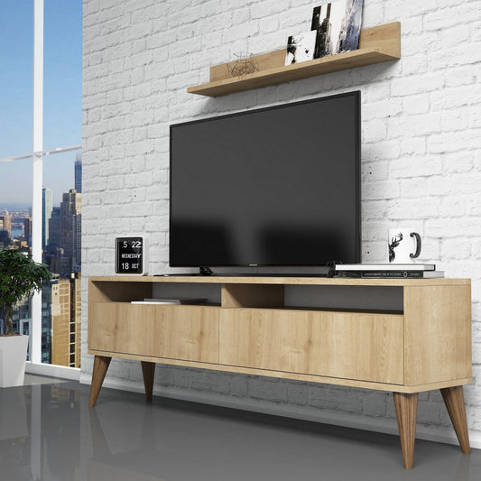 Έπιπλο Τηλεόρασης TV Βάση Σύνθεση Δρυς | 845HCT3088
