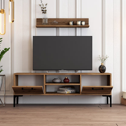 Έπιπλο Τηλεόρασης TV Βάση Σύνθεση Καρυδί | 845HCT3103