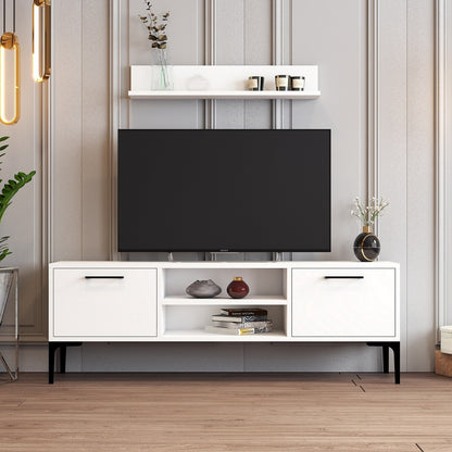 Έπιπλο Τηλεόρασης TV Βάση Σύνθεση Λευκό | 845HCT3105