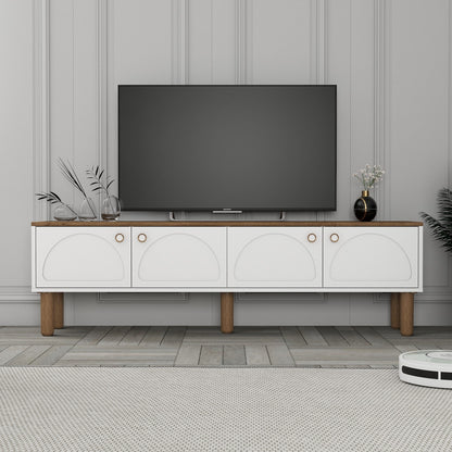 Έπιπλο Τηλεόρασης TV Βάση Σύνθεση Λευκό | 845HCT3112