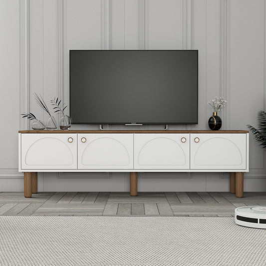 Έπιπλο Τηλεόρασης TV Βάση Σύνθεση Λευκό | 845HCT3112